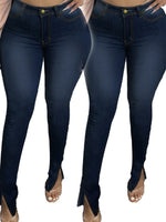 Sincere Slit Jeans